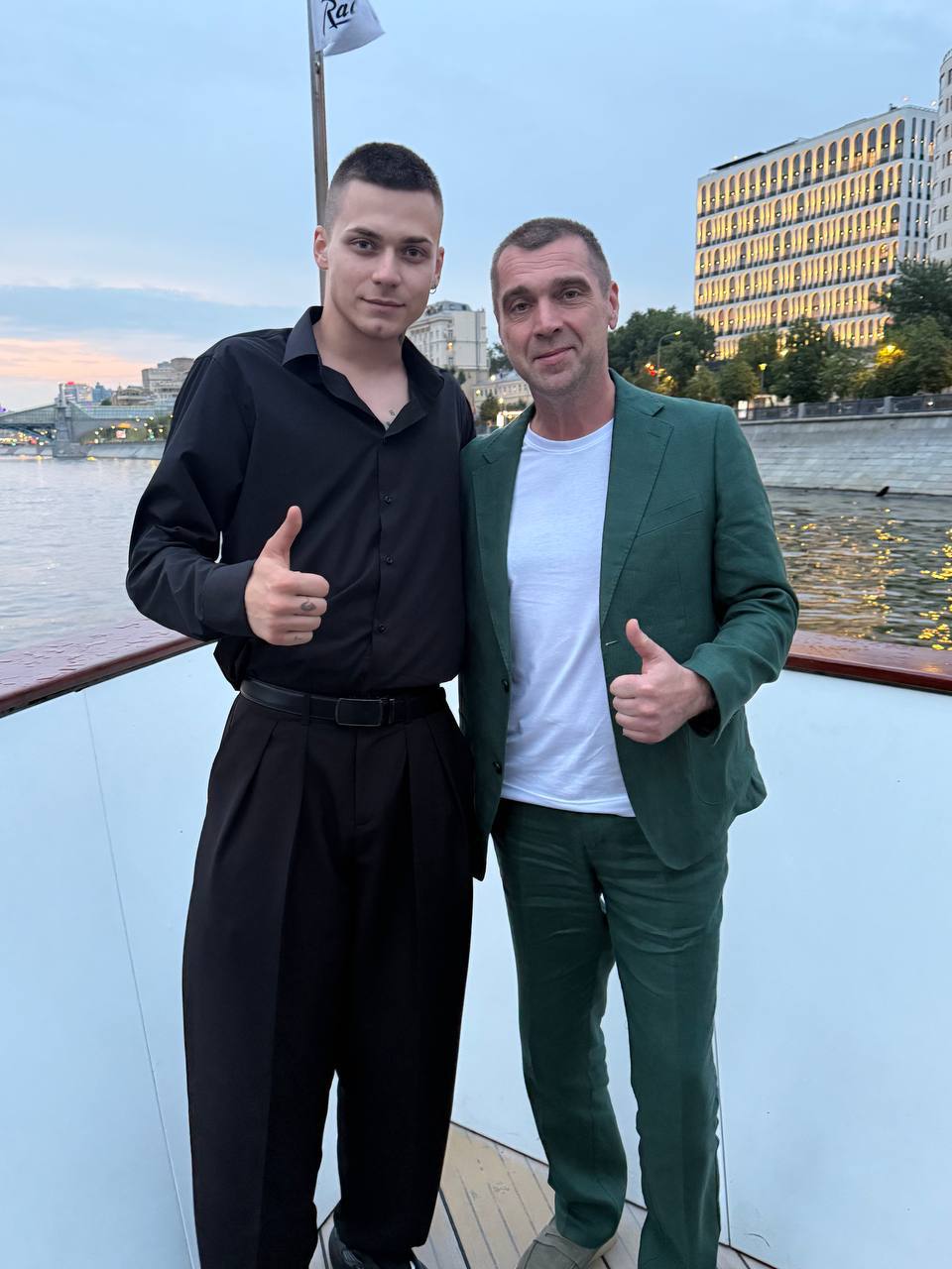 На теплоходе